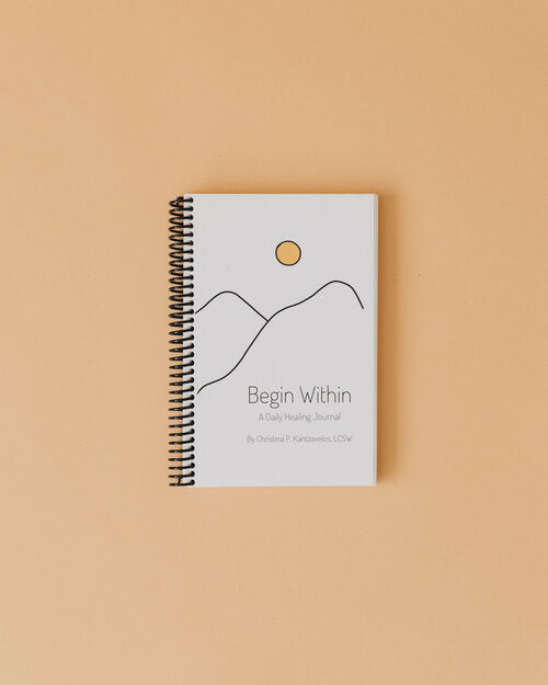 Begin Within: Eco-Friendly Wellness Journal — Spiral Bound Edition