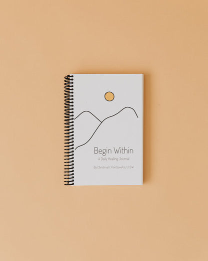 Begin Within: Eco-Friendly Wellness Journal — Spiral Bound Edition
